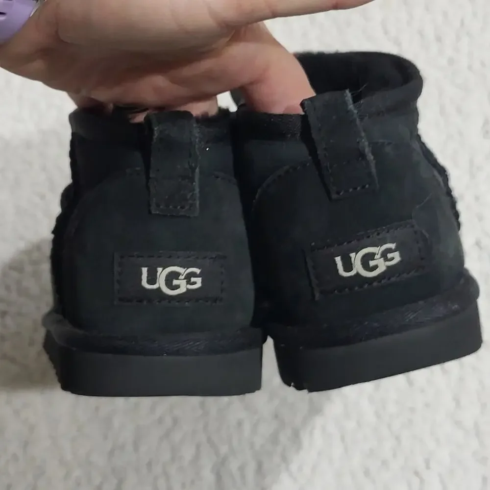 UGG Women's Classic Ultra Mini Black size womens boots size 5125_2